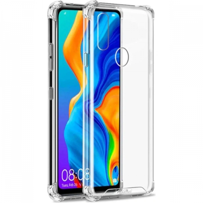 Newface Huawei P40 Lite E Kılıf Olex Tpu Silikon - Şeffaf