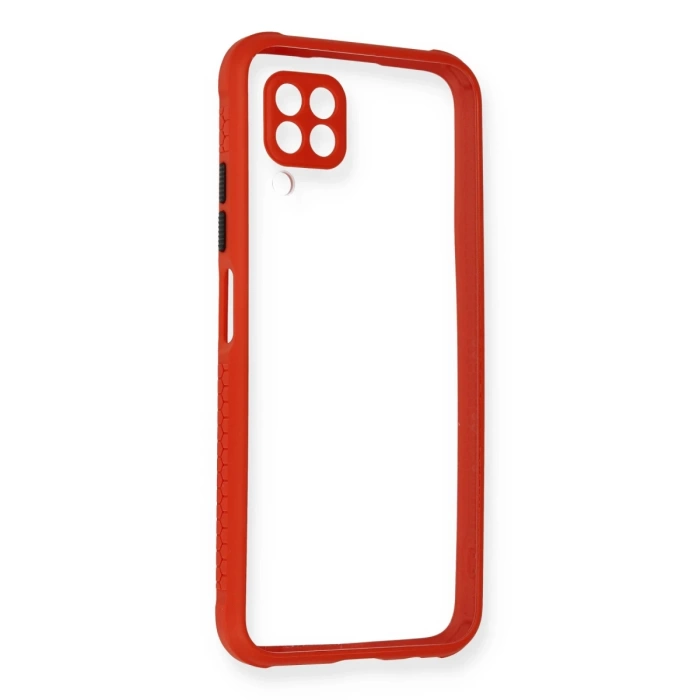 Newface Huawei P40 Lite Kılıf Miami Şeffaf Silikon