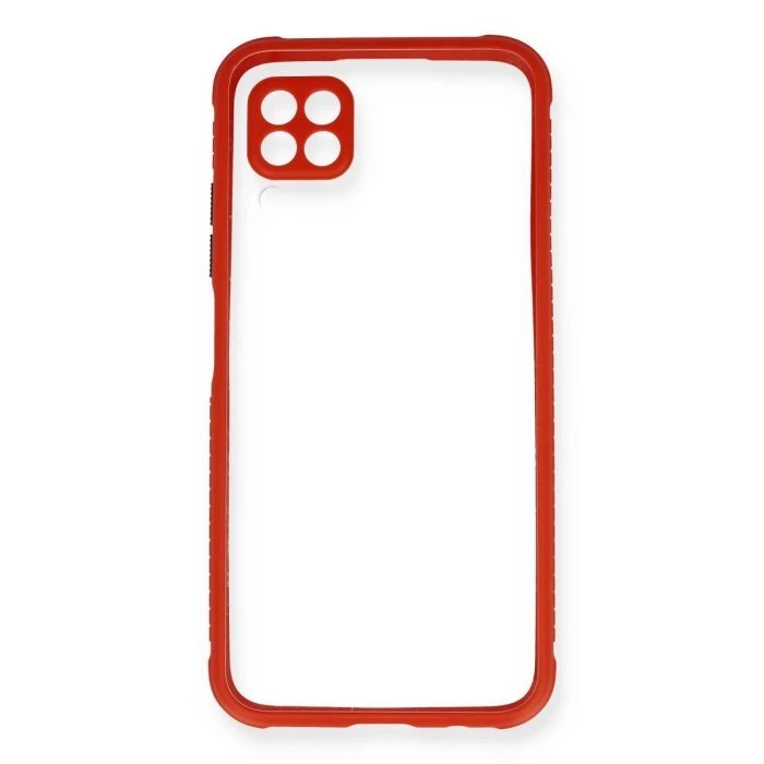 Newface Huawei P40 Lite Kılıf Miami Şeffaf Silikon