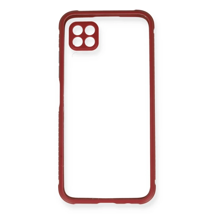 Newface Huawei P40 Lite Kılıf Miami Şeffaf Silikon