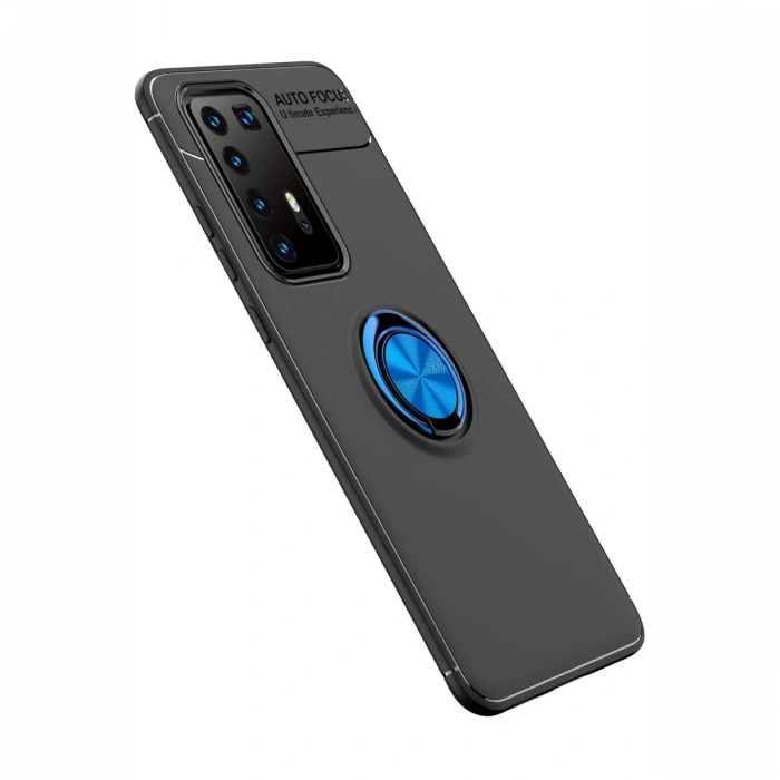 Newface Huawei P40 Pro Kılıf Range Yüzüklü Silikon