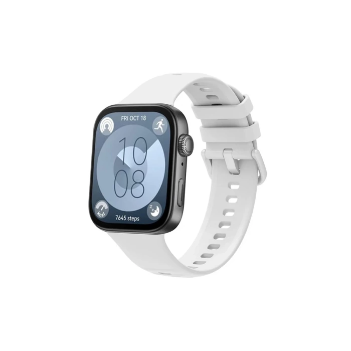 Newface Huawei Watch Fit 3 Klasik Kordon - Beyaz