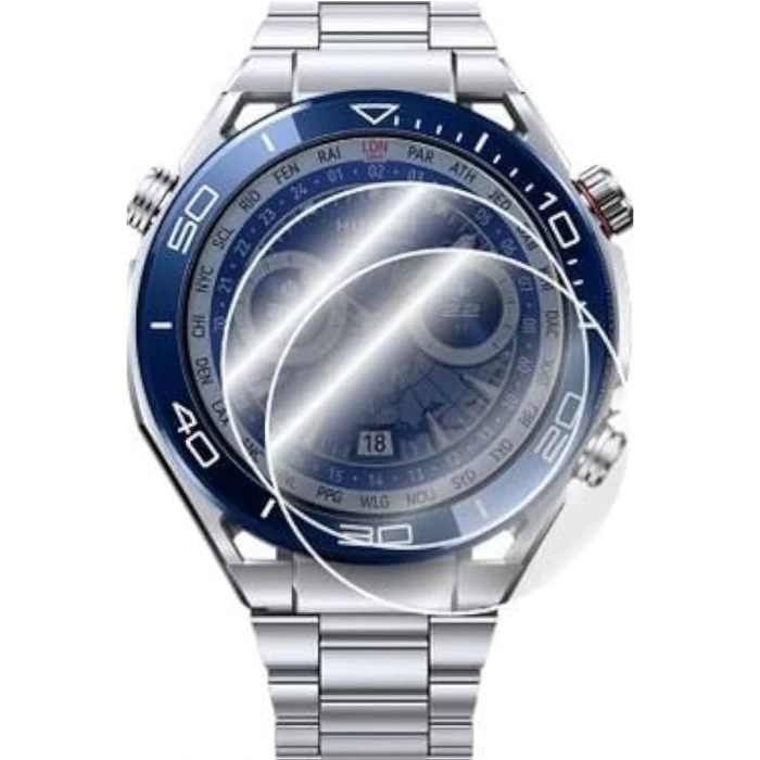 Newface Huawei Watch Ultimate Polymer Nano Ekran Koruyucu - Şeffaf