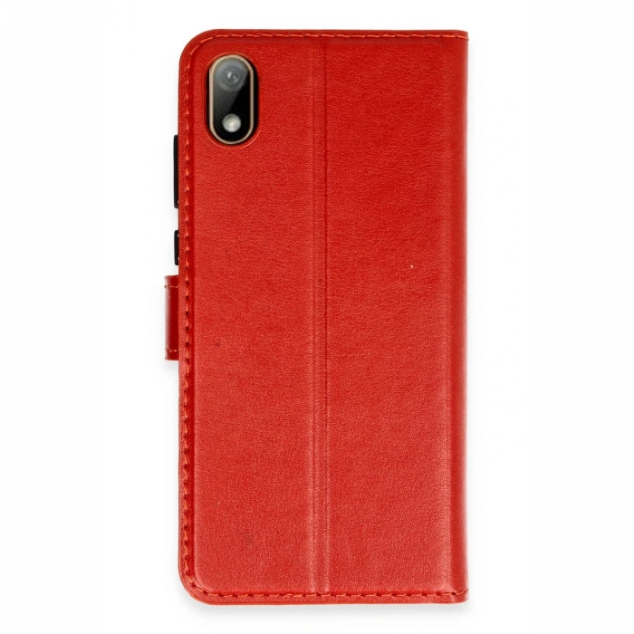 Newface Huawei Y5 2019 Kılıf Trend S Plus Kapaklı Kılıf - Kırmızı