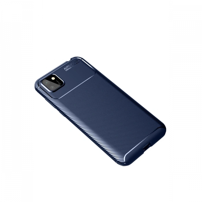Newface Huawei Y5P Kılıf Auto Focus Karbon Kapak