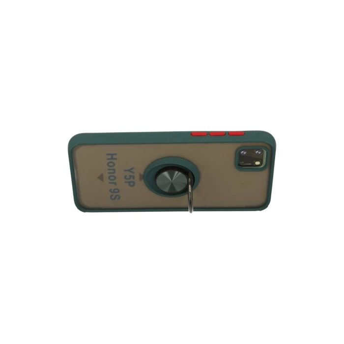 Newface Huawei Y5P Kılıf Montreal Yüzüklü Silikon Kapak