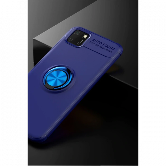 Newface Huawei Y5P Kılıf Range Yüzüklü Silikon