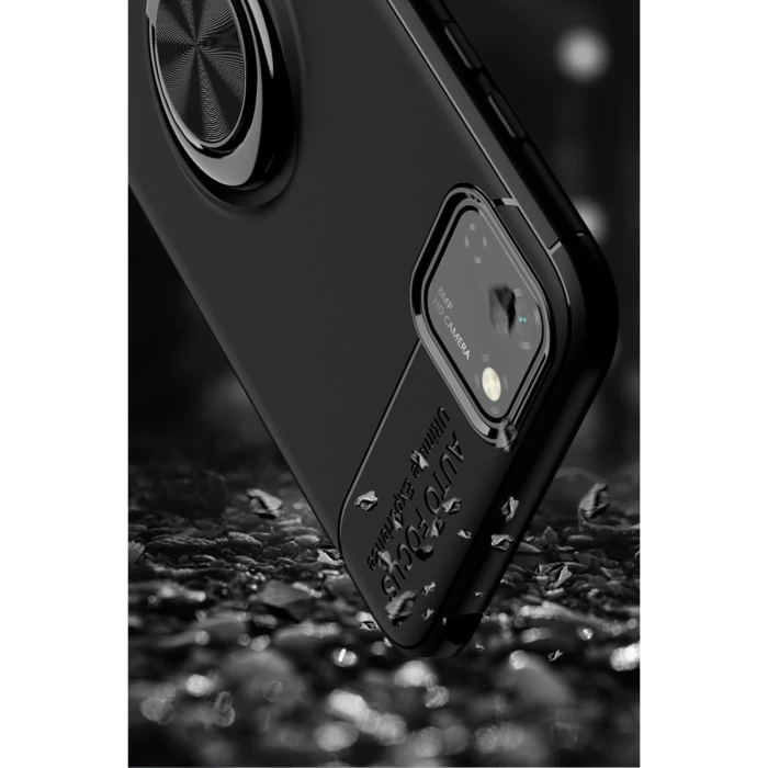 Newface Huawei Y5P Kılıf Range Yüzüklü Silikon