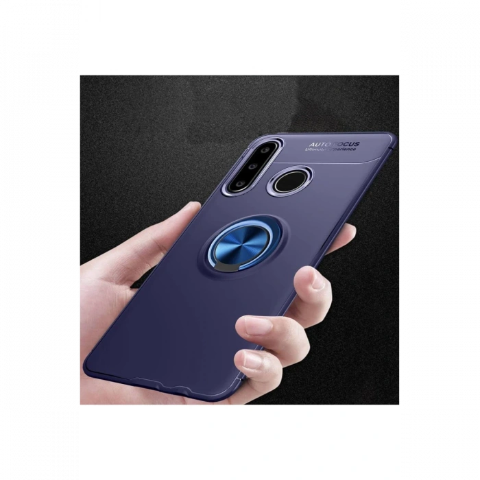 Newface Huawei Y6P Kılıf Range Yüzüklü Silikon