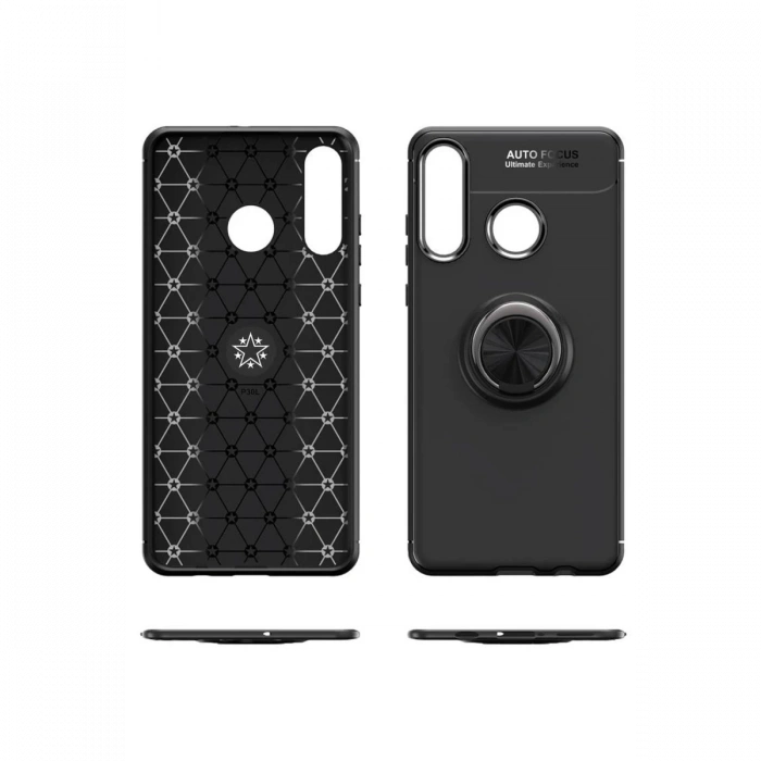 Newface Huawei Y6P Kılıf Range Yüzüklü Silikon