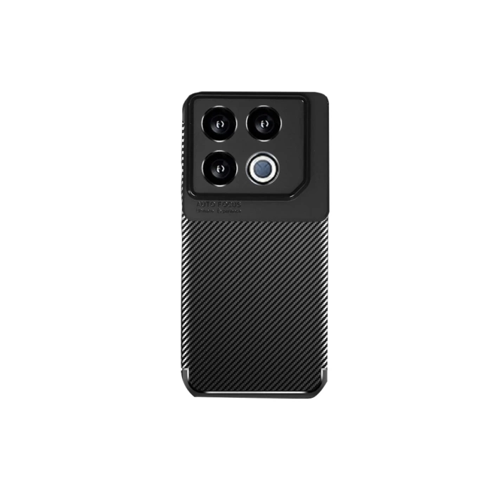 Newface İnfinix GT 20 Pro Kılıf Auto Focus Karbon Kapak - Siyah