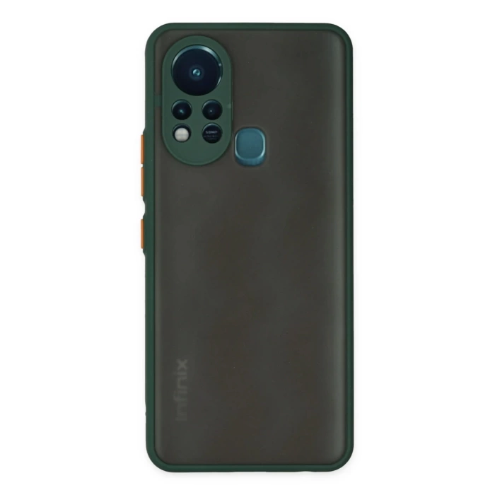 Newface İnfinix Hot 11s Kılıf Montreal Silikon Kapak