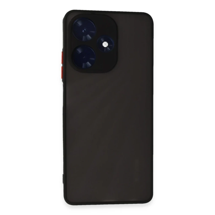 Newface İnfinix Hot 30 4G Kılıf Montreal Silikon Kapak - Siyah