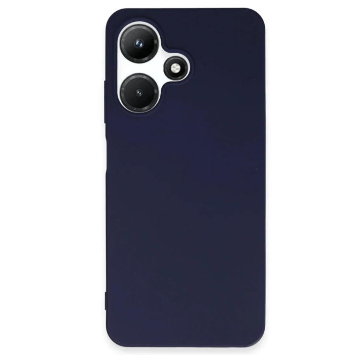 Newface İnfinix Hot 30i Kılıf First Silikon - Lacivert