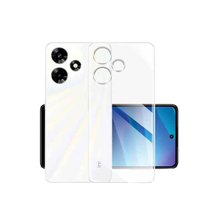Newface İnfinix Hot 30i Kılıf Lüx Şeffaf Silikon