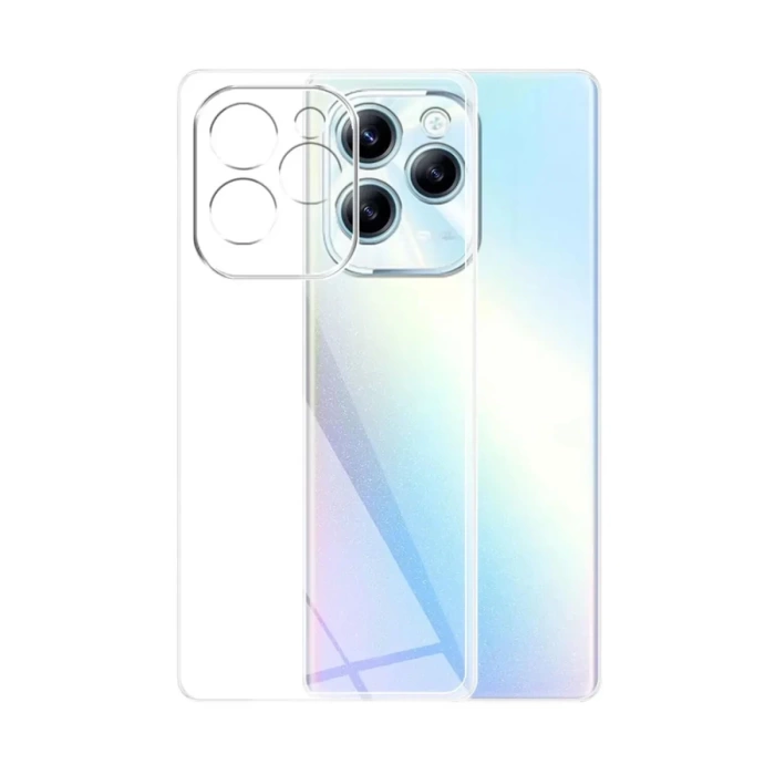 Newface İnfinix Hot 40i Kılıf Lüx Şeffaf Silikon