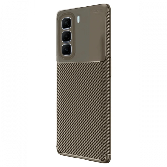 Newface İnfinix Hot 50 4G Kılıf Auto Focus Karbon Kapak