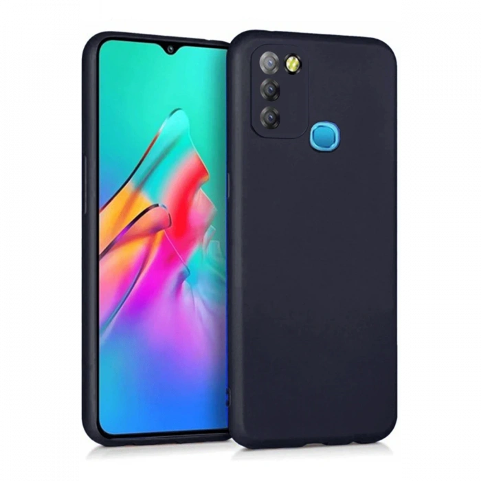 Newface İnfinix Smart 5 Kılıf First Silikon - Siyah