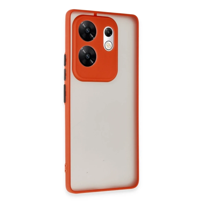 Newface İnfinix Zero 30 4G Kılıf Montreal Silikon Kapak - Kırmızı