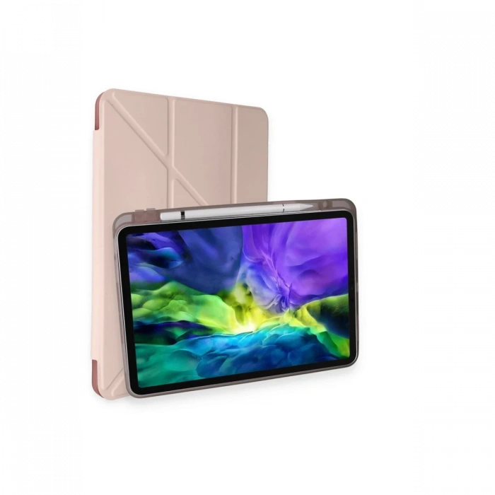Newface iPad 10.2 (8.nesil) Kılıf Kalemlikli Hugo Tablet Kılıfı