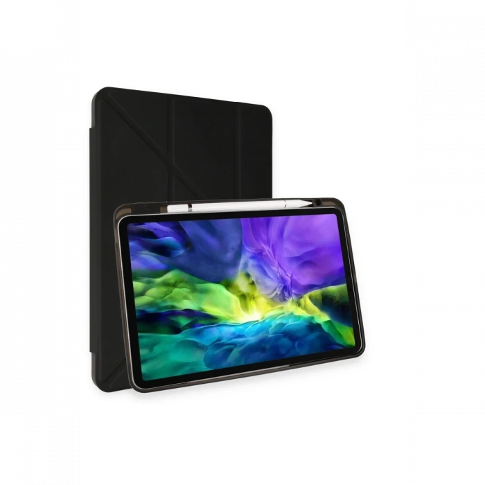 Newface iPad 10.2 (8.nesil) Kılıf Kalemlikli Hugo Tablet Kılıfı