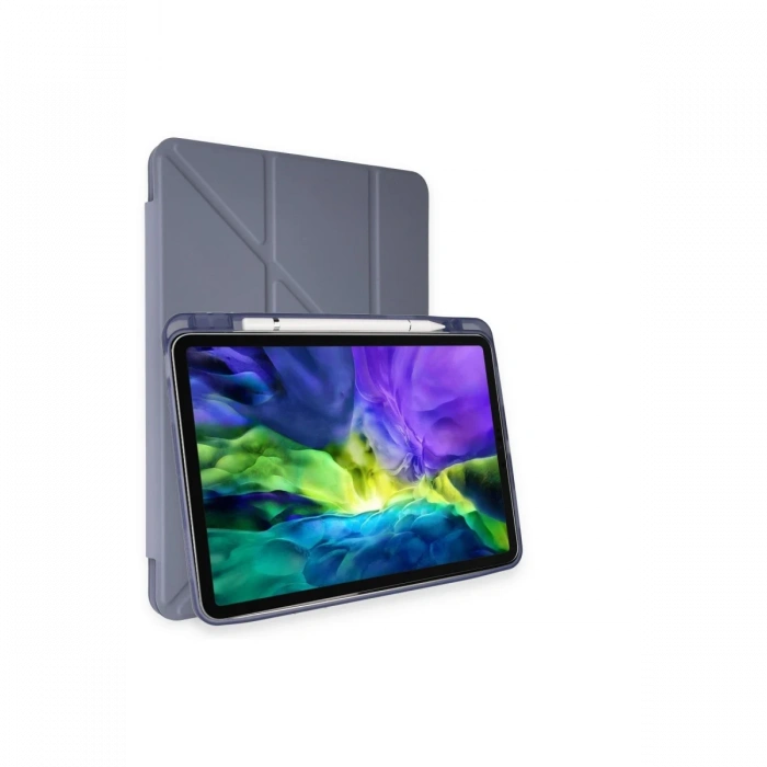Newface iPad 10.2 (8.nesil) Kılıf Kalemlikli Hugo Tablet Kılıfı