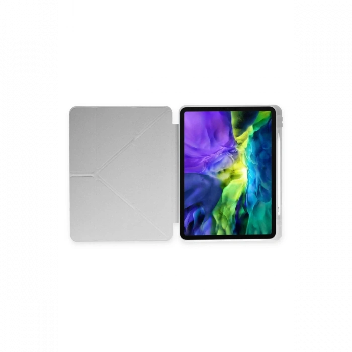 Newface iPad 10.2 (8.nesil) Kılıf Kalemlikli Mars Tablet Kılıfı