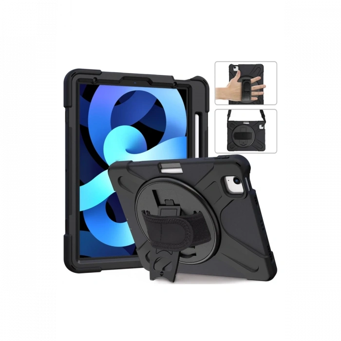 Newface iPad 2022 10.9 (10.nesil) Kılıf Amazing Tablet Kapak - Siyah