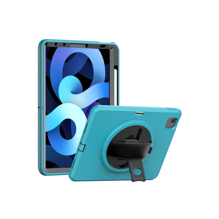 Newface iPad 2022 10.9 (10.nesil) Kılıf Hand Strap Tablet Kılıfı