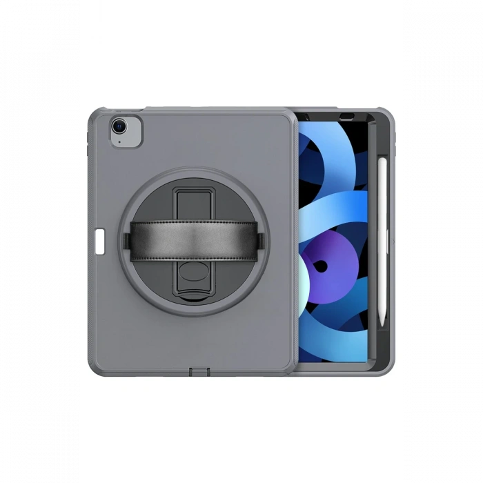Newface iPad 2022 10.9 (10.nesil) Kılıf Hand Strap Tablet Kılıfı