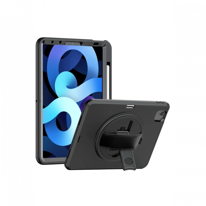 Newface iPad 2022 10.9 (10.nesil) Kılıf Hand Strap Tablet Kılıfı