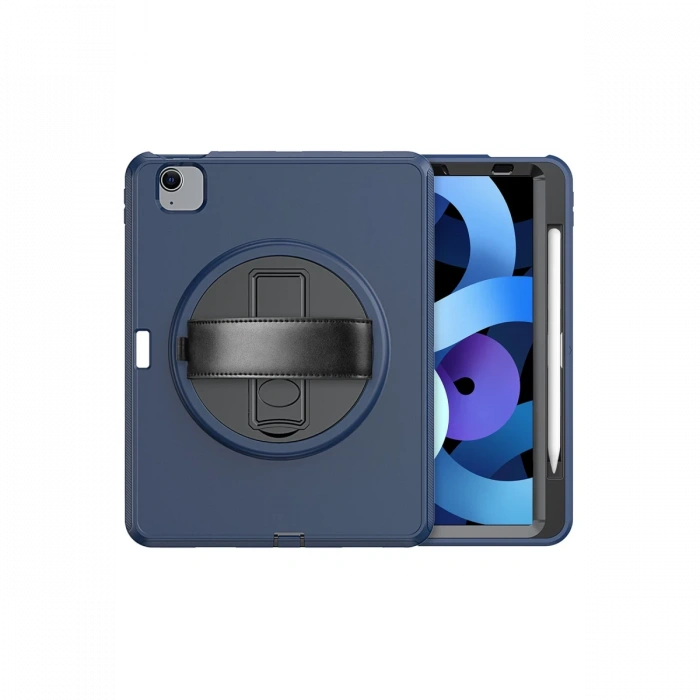 Newface iPad 2022 10.9 (10.nesil) Kılıf Hand Strap Tablet Kılıfı