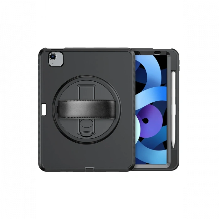 Newface iPad 2022 10.9 (10.nesil) Kılıf Hand Strap Tablet Kılıfı