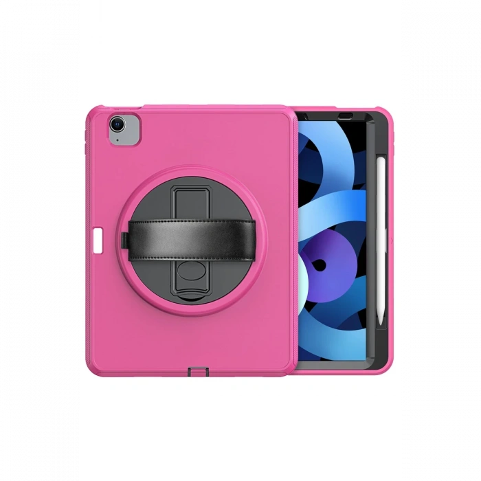 Newface iPad 2022 10.9 (10.nesil) Kılıf Hand Strap Tablet Kılıfı