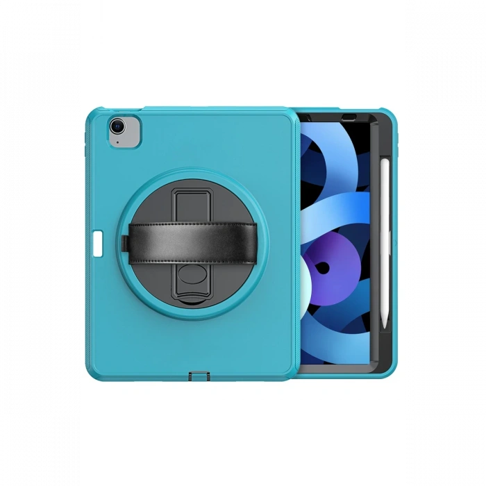 Newface iPad 2022 10.9 (10.nesil) Kılıf Hand Strap Tablet Kılıfı