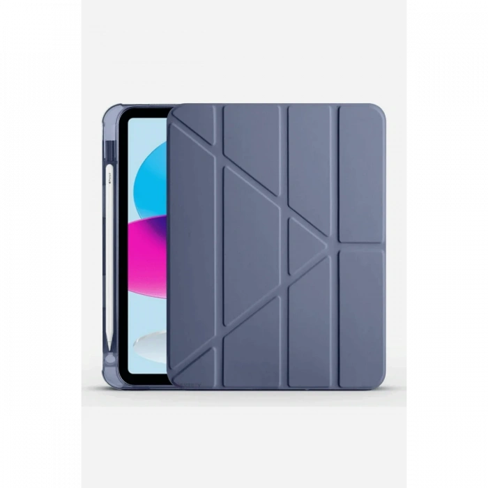 iPad 2022 10.9 (10.nesil) Kılıf Kalemlikli Mars Tablet Kılıfı