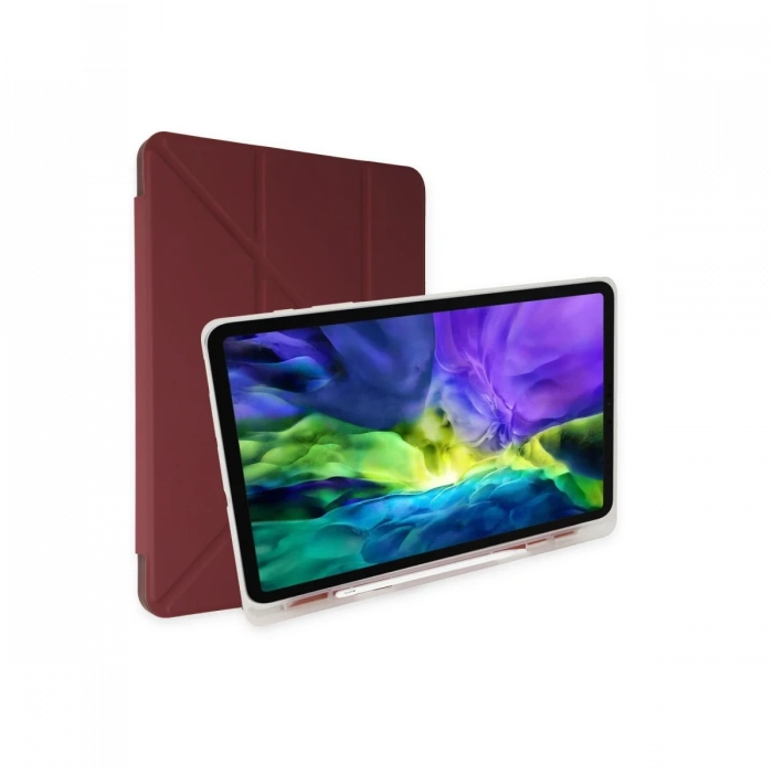 iPad 2022 10.9 (10.nesil) Kılıf Kalemlikli Mars Tablet Kılıfı