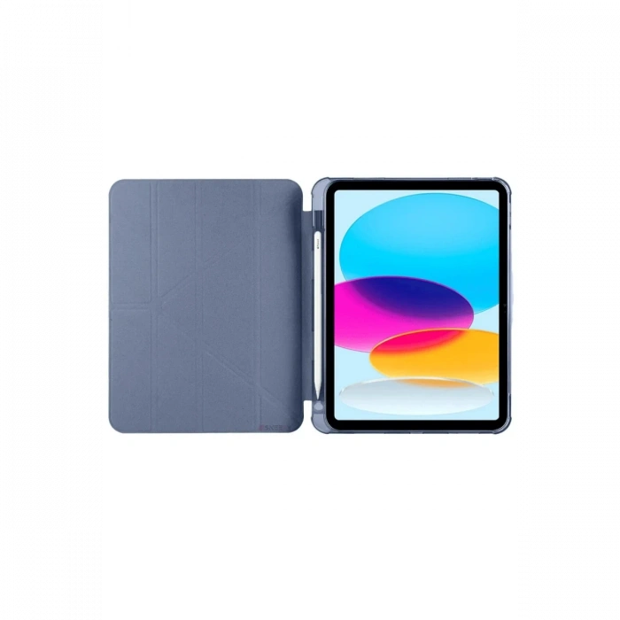 iPad 2022 10.9 (10.nesil) Kılıf Kalemlikli Mars Tablet Kılıfı