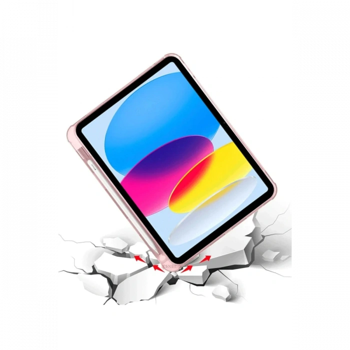 iPad 2022 10.9 (10.nesil) Kılıf Kalemlikli Mars Tablet Kılıfı