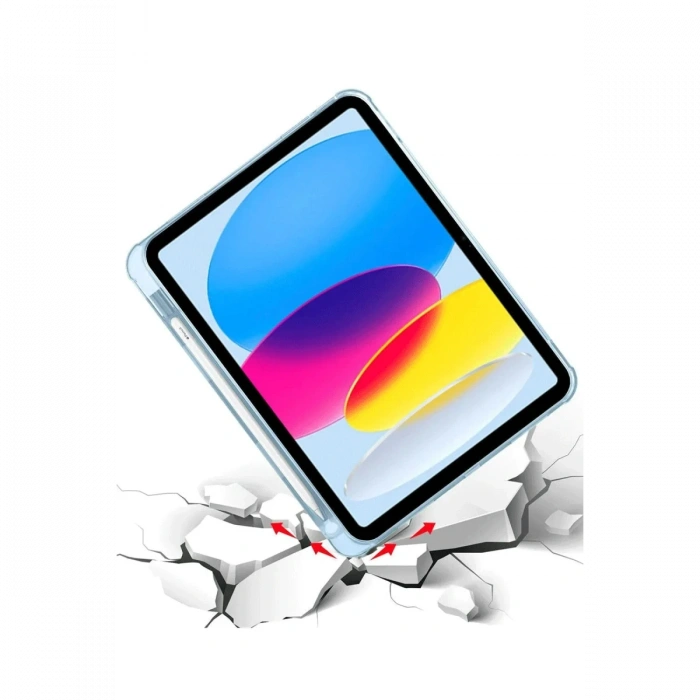 iPad 2022 10.9 (10.nesil) Kılıf Kalemlikli Mars Tablet Kılıfı