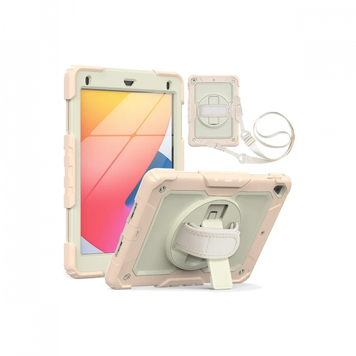 Newface iPad 5 Air 9.7 Kılıf Strap New Tablet Kapak
