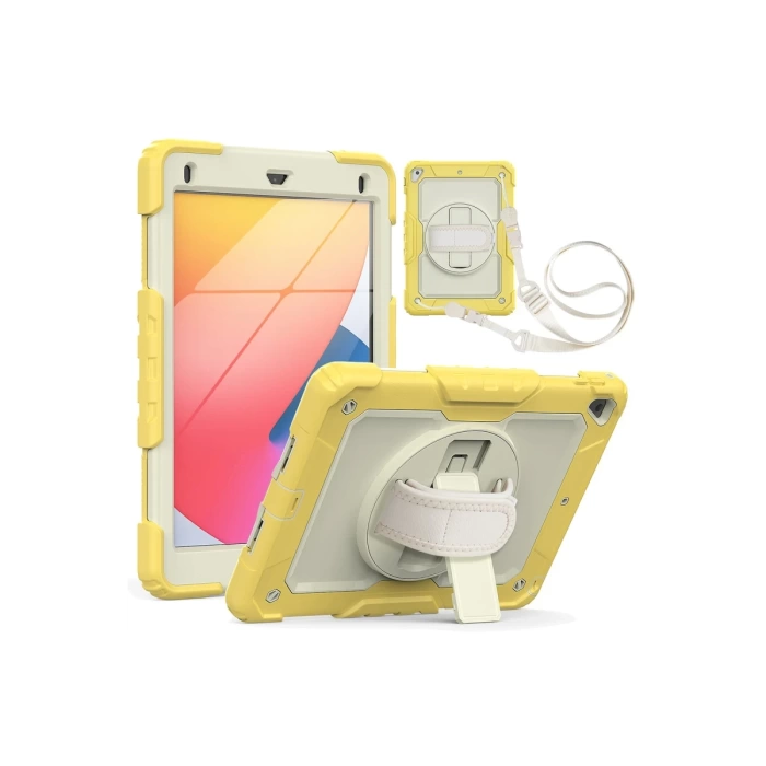 Newface iPad 5 Air 9.7 Kılıf Strap New Tablet Kapak