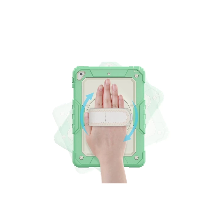 Newface iPad 5 Air 9.7 Kılıf Strap New Tablet Kapak