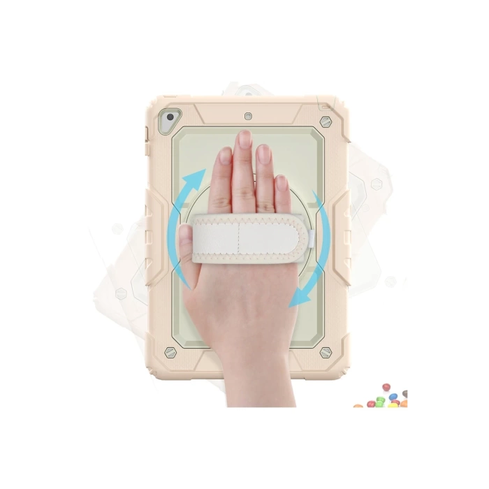 Newface iPad 5 Air 9.7 Kılıf Strap New Tablet Kapak
