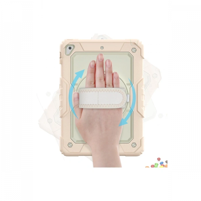 Newface iPad 5 Air 9.7 Kılıf Strap New Tablet Kapak