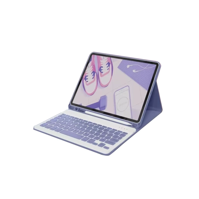 Newface iPad Air 11 (2024) Kılıf KC01 Smart Klavyeli Tablet Kılıfı