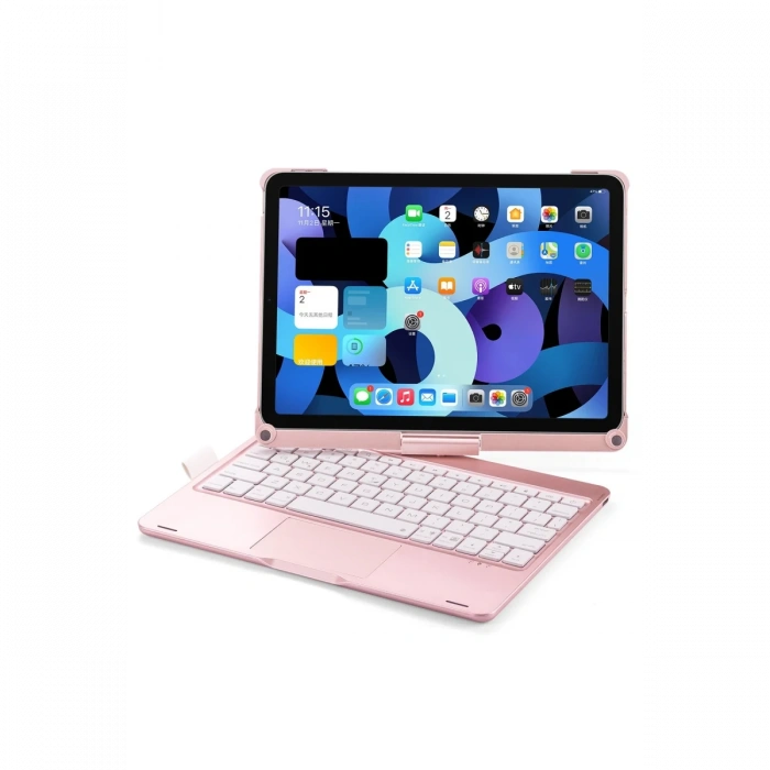 Newface iPad Pro 11 (2021) Kılıf Magic Dönen Klavyeli Tablet Kılıf