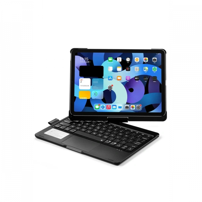 Newface iPad Pro 11 (2021) Kılıf Magic Dönen Klavyeli Tablet Kılıf