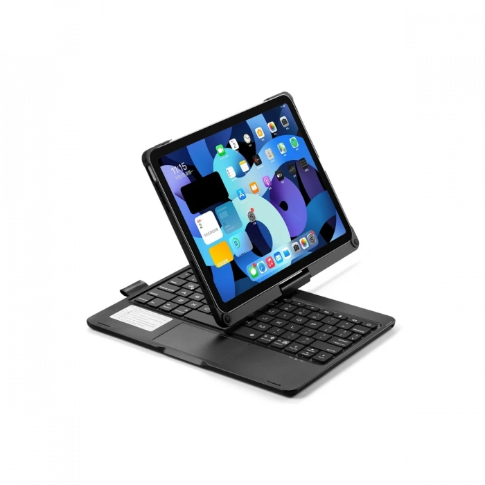 Newface iPad Pro 11 (2021) Kılıf Magic Dönen Klavyeli Tablet Kılıf