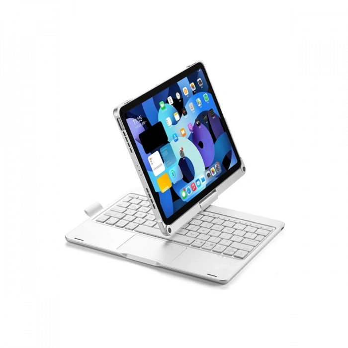Newface iPad Pro 11 (2021) Kılıf Magic Dönen Klavyeli Tablet Kılıf